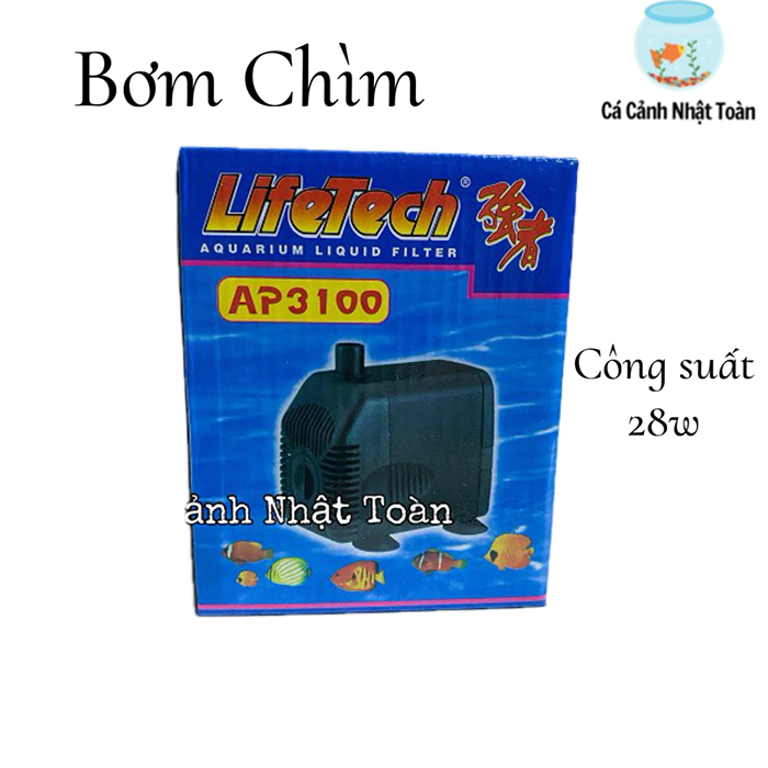 "hoàn tiền đến 10%" bơm lọc hồ cá lifetech ap3100