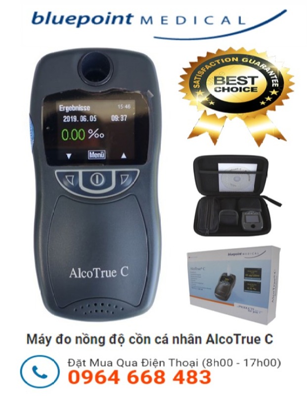 Máy Đo Nồng Độ Cồn cá nhân AlcoTrue C bán chạy