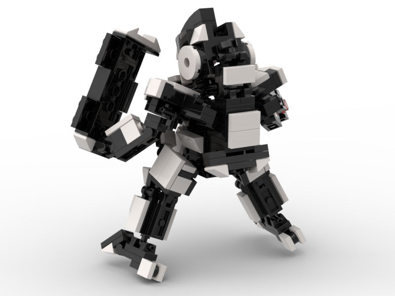 Đồ chơi lắp ráp Lego Moc Mech Phantom