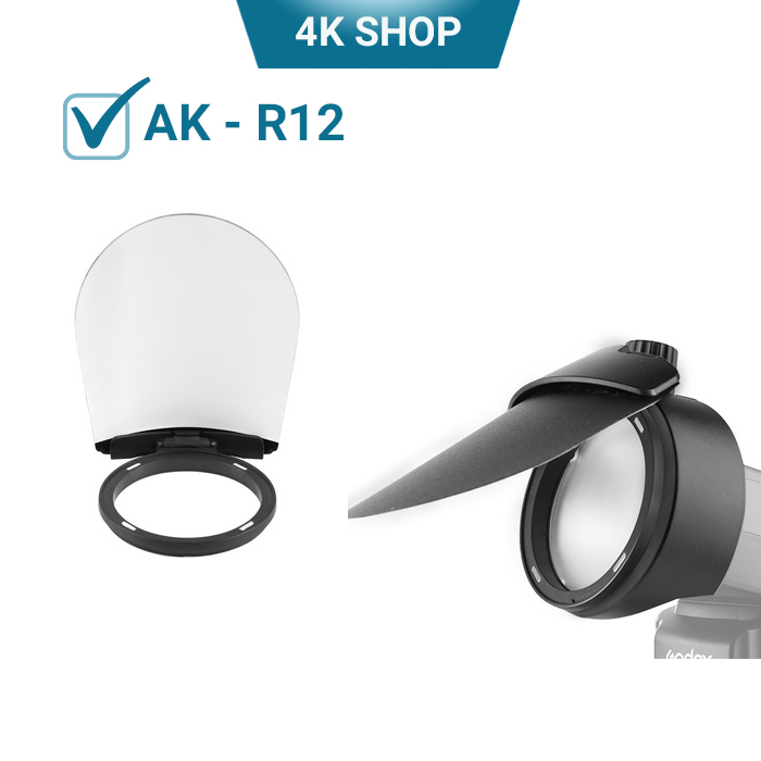 Bộ tản sáng cho đèn flash rời godox AK-R1