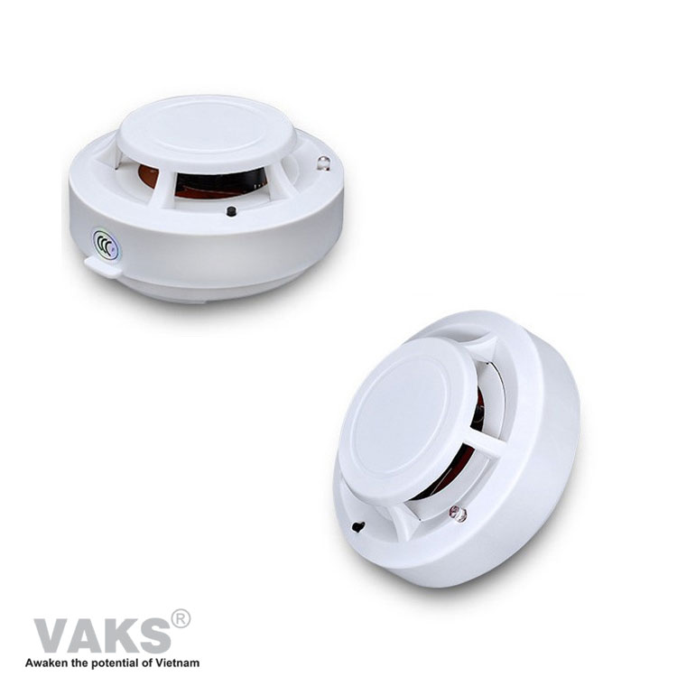 02 cái - thiết bị báo khói hoạt động độc lập sa1201w, không dây - dùng pin