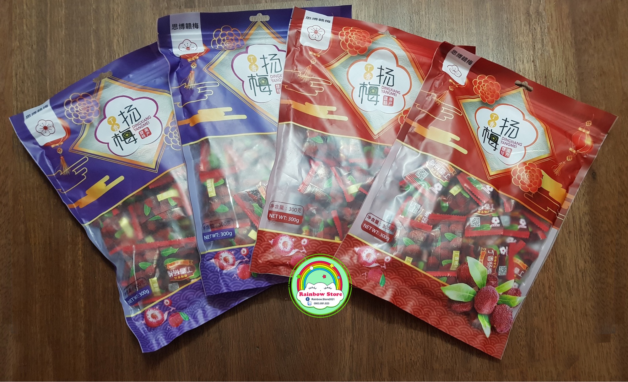 [HCM]Ô mai thanh mai gói 300gr