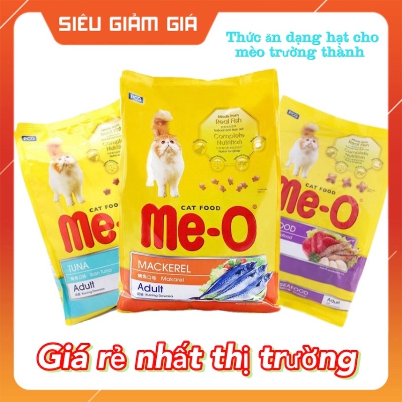 Thức ăn cho mèo trưởng thành dạng hạt - Thương hiệu Me-O Adult 350g