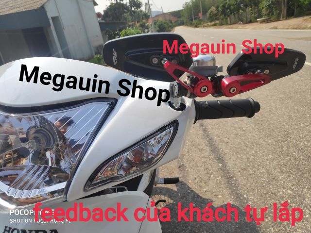 [Lấy mã giảm thêm 30%] GƯƠNG GÙ GẮN CHÂN GƯƠNG (KHUNG KIM LOẠI KIẾNG CƯỜNG LỰC CHỐNG CHÓI) Caoduc