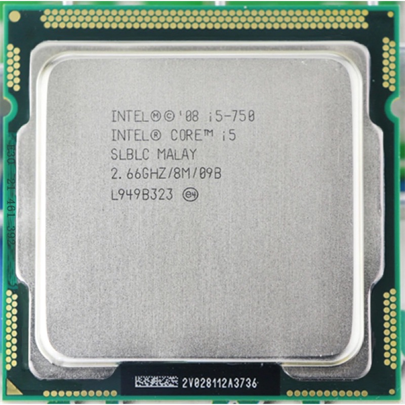 CPU core i3 Core i5 Core i7 socket 1156 cho main H55 H57