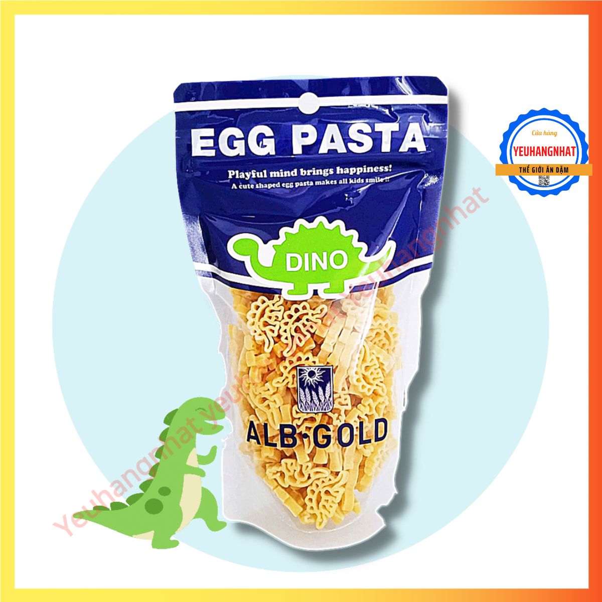 Nui trứng Egg pasta đủ hình