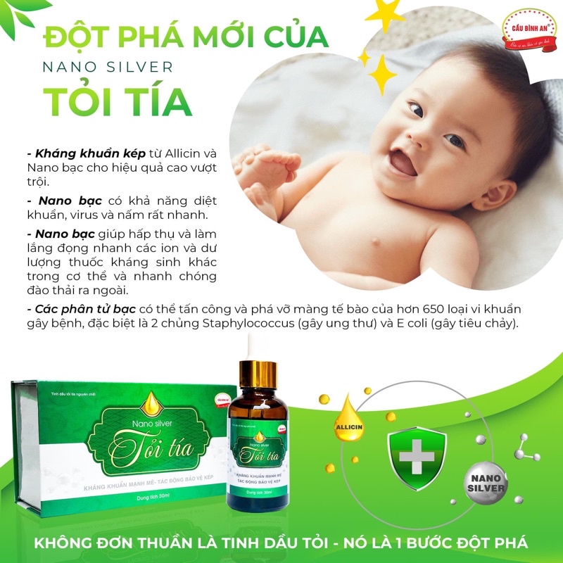 Tinh dầu tỏi cầu bình an 30ml