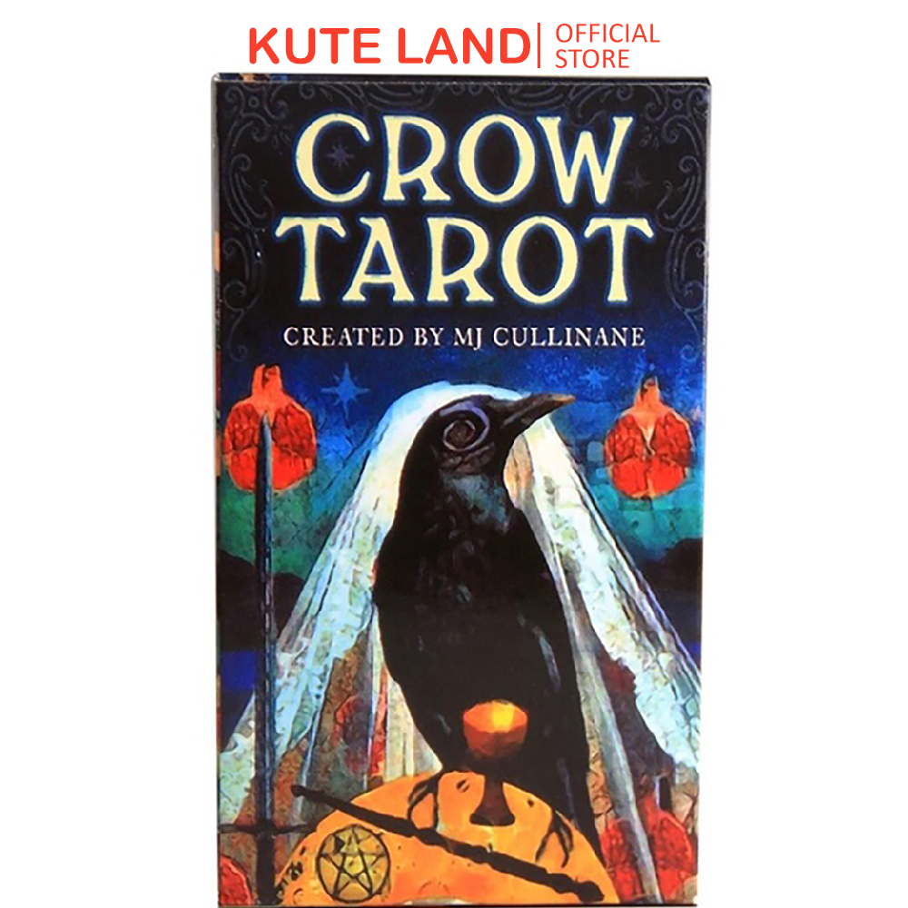 Bài Tarot Crow Tarot Tặng Đá Thanh Tẩy