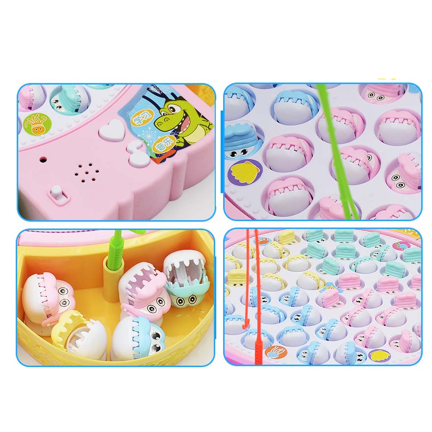 Bộ trò chơi câu cá chạy pin cỡ to - 45 con cá