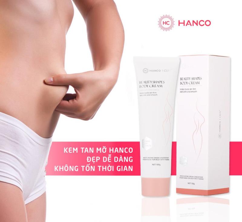KEM TAN MỠ HANCO CHIẾT XUẤT 100% THIÊN NHIÊN - KIẾN TẠO VÓC DÁNG