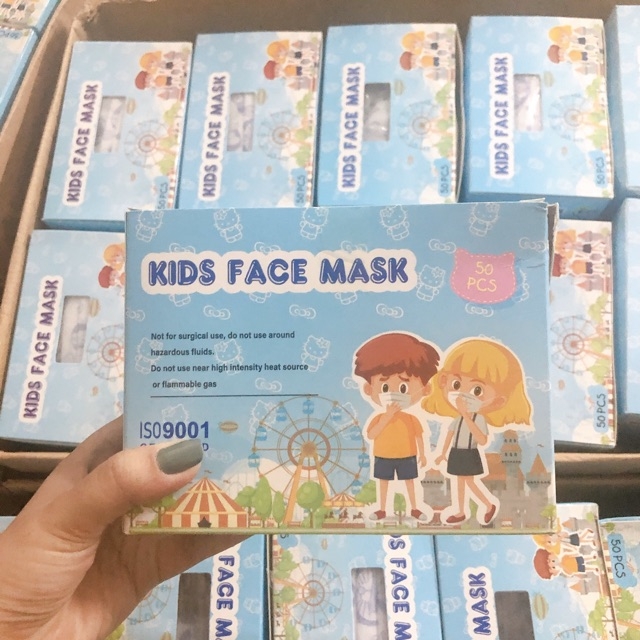FREESHIP - Khẩu trang trẻ em (10 chiếc). Xưởng may hải phong