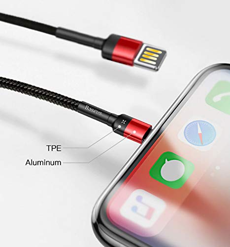 Cáp iPhone / iPad BASEUS Cafule Cable (Special Edition) USB to Lightning  2.4A / 1.5A dài 2m / 1m