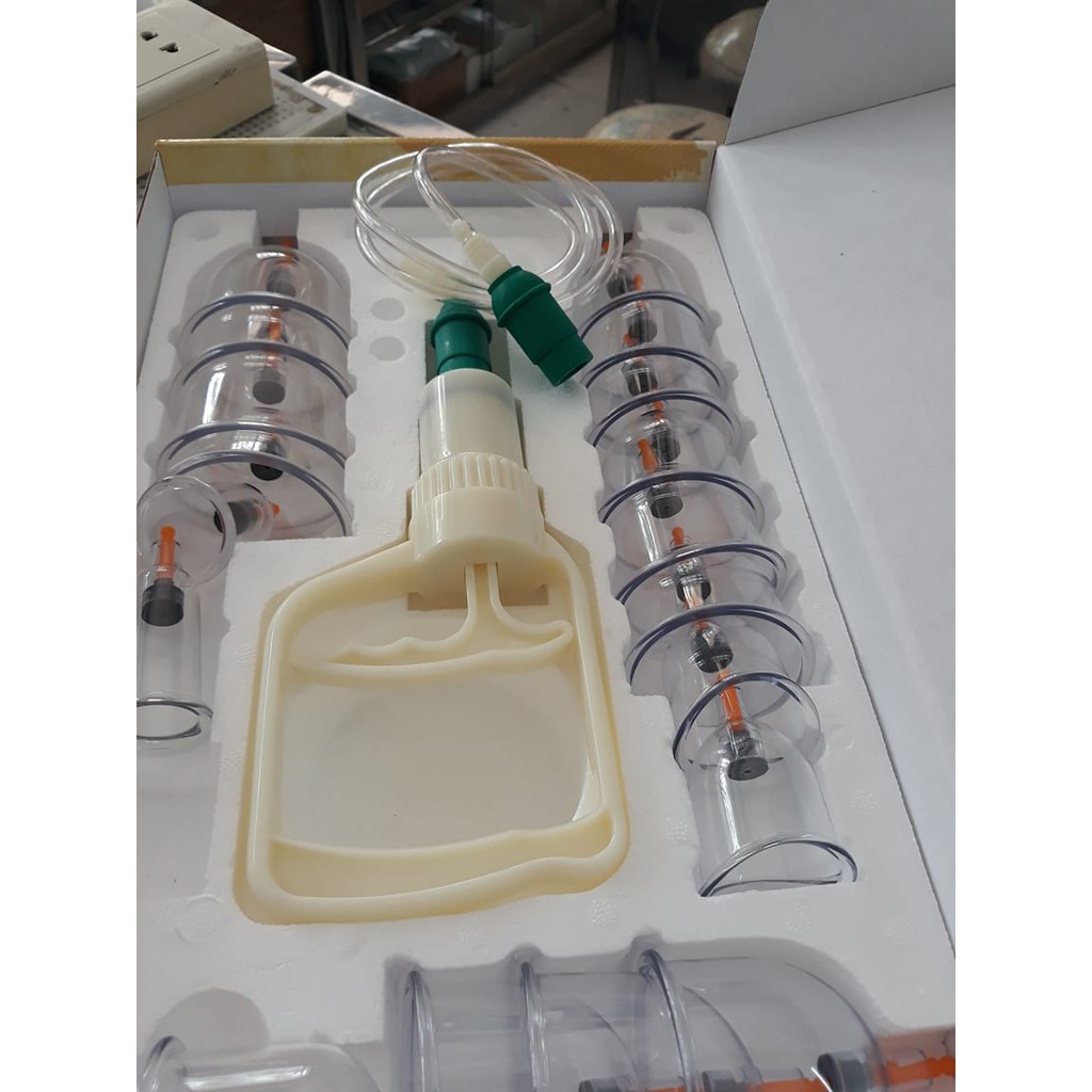 [HCM]Giác hơi không dùng lửa UNICARE UC-18- Bộ 18 ly
