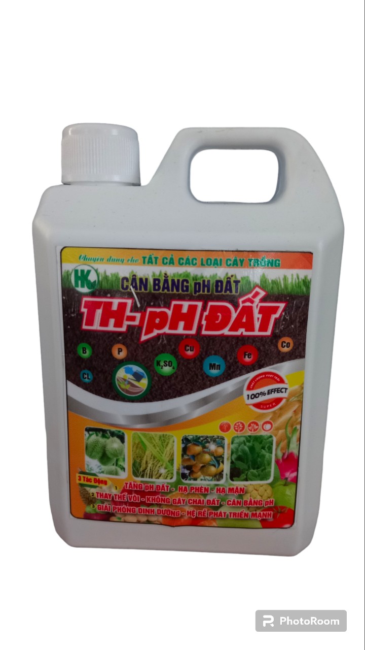 PH đất-Giải độc đất, hạ phèn, thay thế vôi can 1L