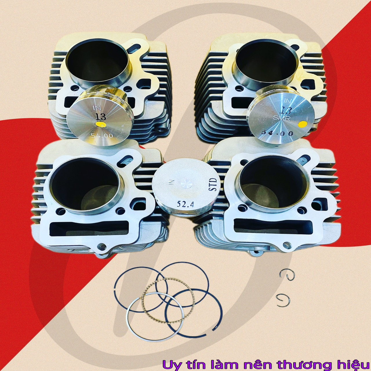 Lòng  IPPON 52 , 54 dài 78 dành cho wave / dream / 67/ cup/cd/cl