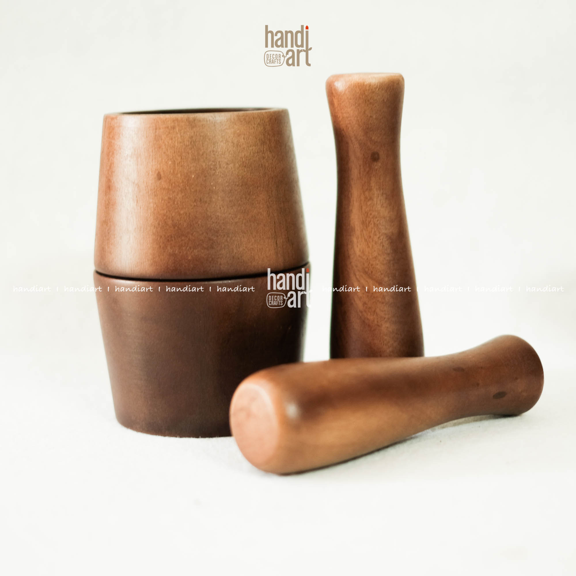 Bộ cối chày gỗ, Cối chày gỗ mẫu mới