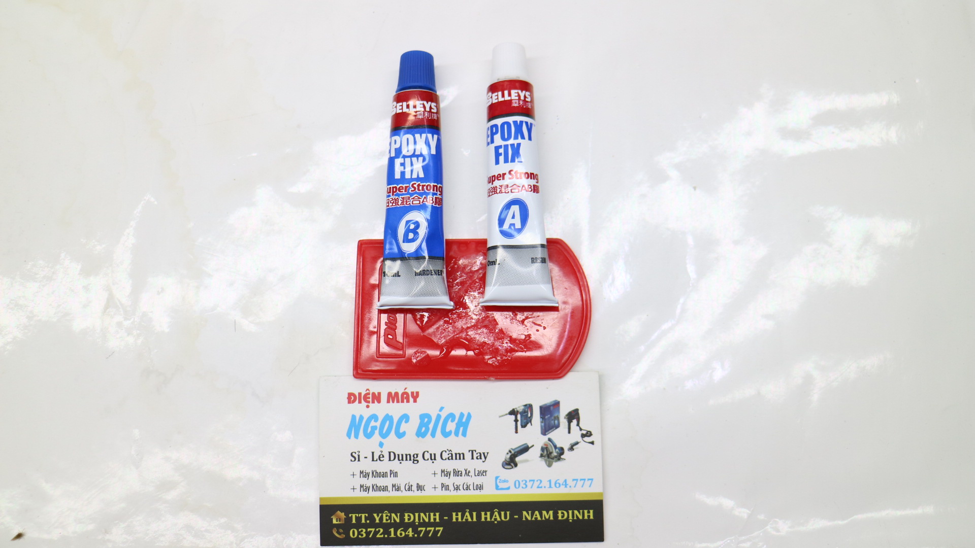 Keo gắn sắt 2 thành phần epoxy