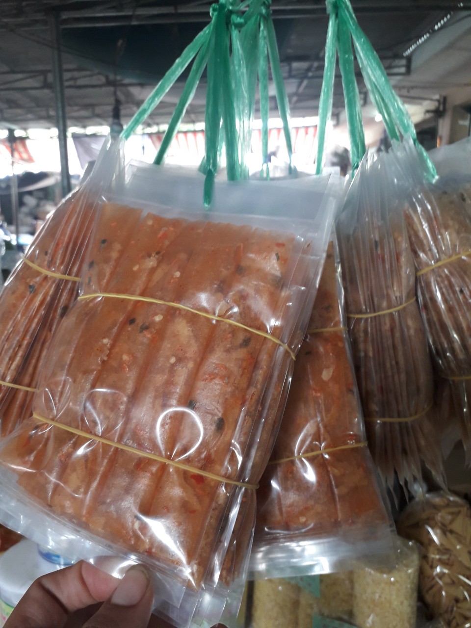 xâu 10bich bánh dẻo tôm cuộn hành phi siêu ngon