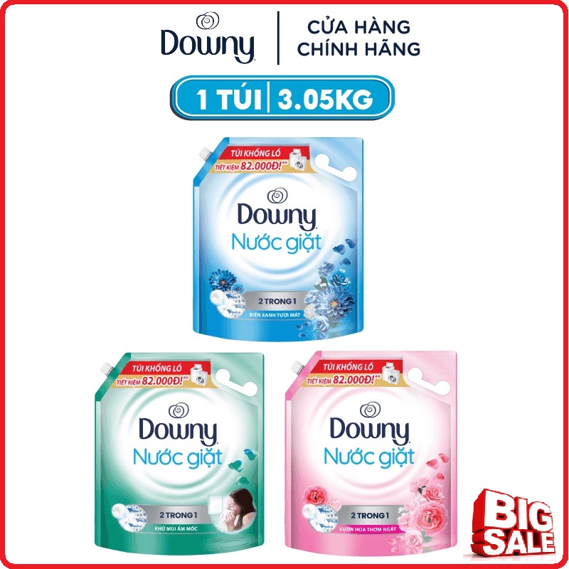 NƯỚC GIẶT DOWNY TÚI 3.05KG