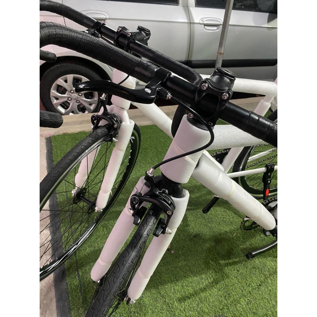 Xe đạp thể thao Fixed Gear Bull tay cong ( có bộ phanh tay, líp thường)