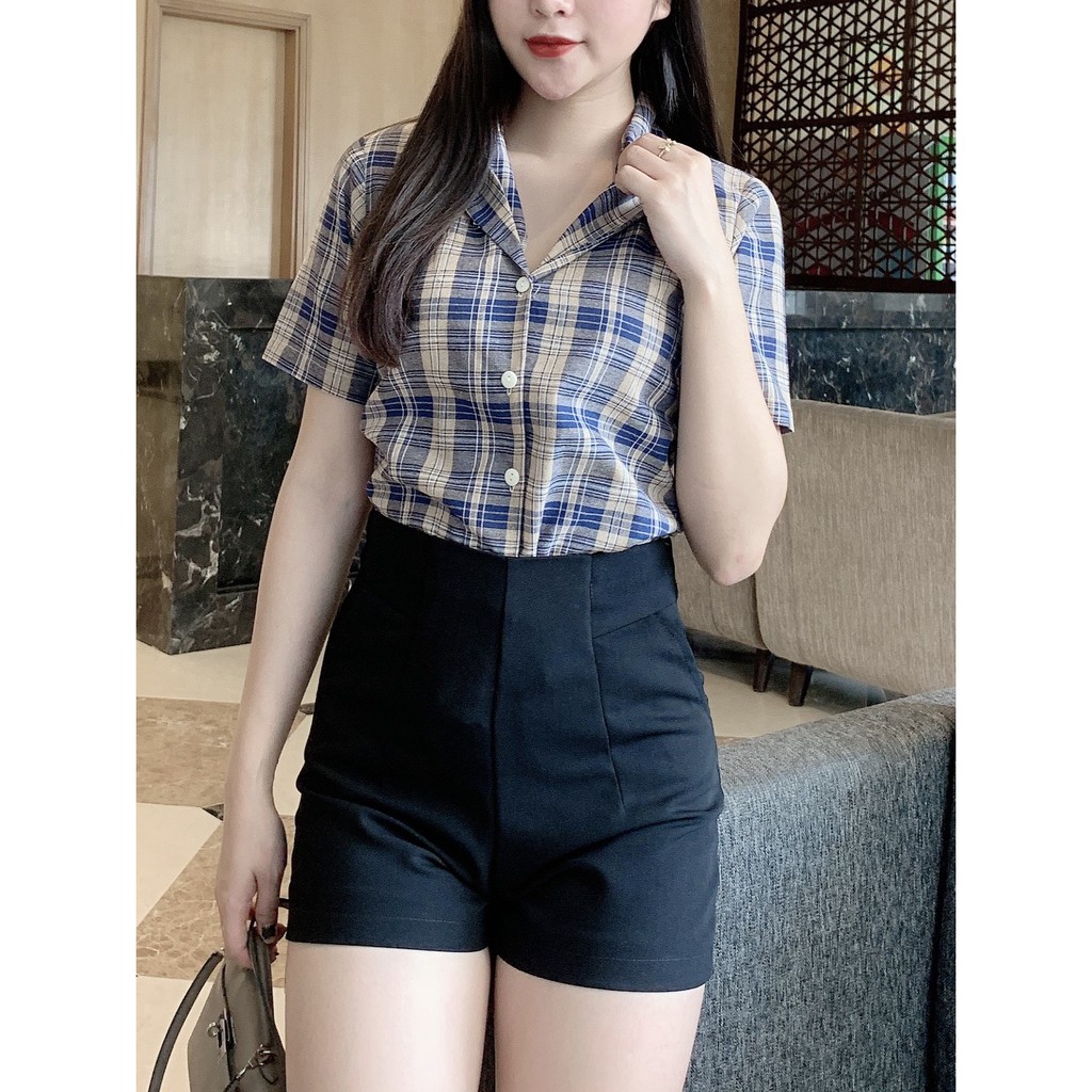 Áo Sơ Mi Caro Thời Trang nữ