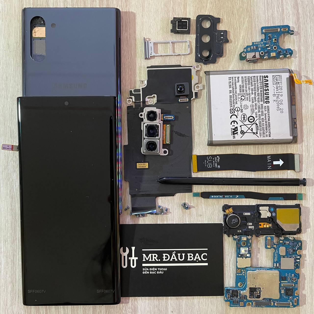 Bút Spen zin tháo máy Samsung Note 10 (Linh kiện bóc máy, bốc máy)