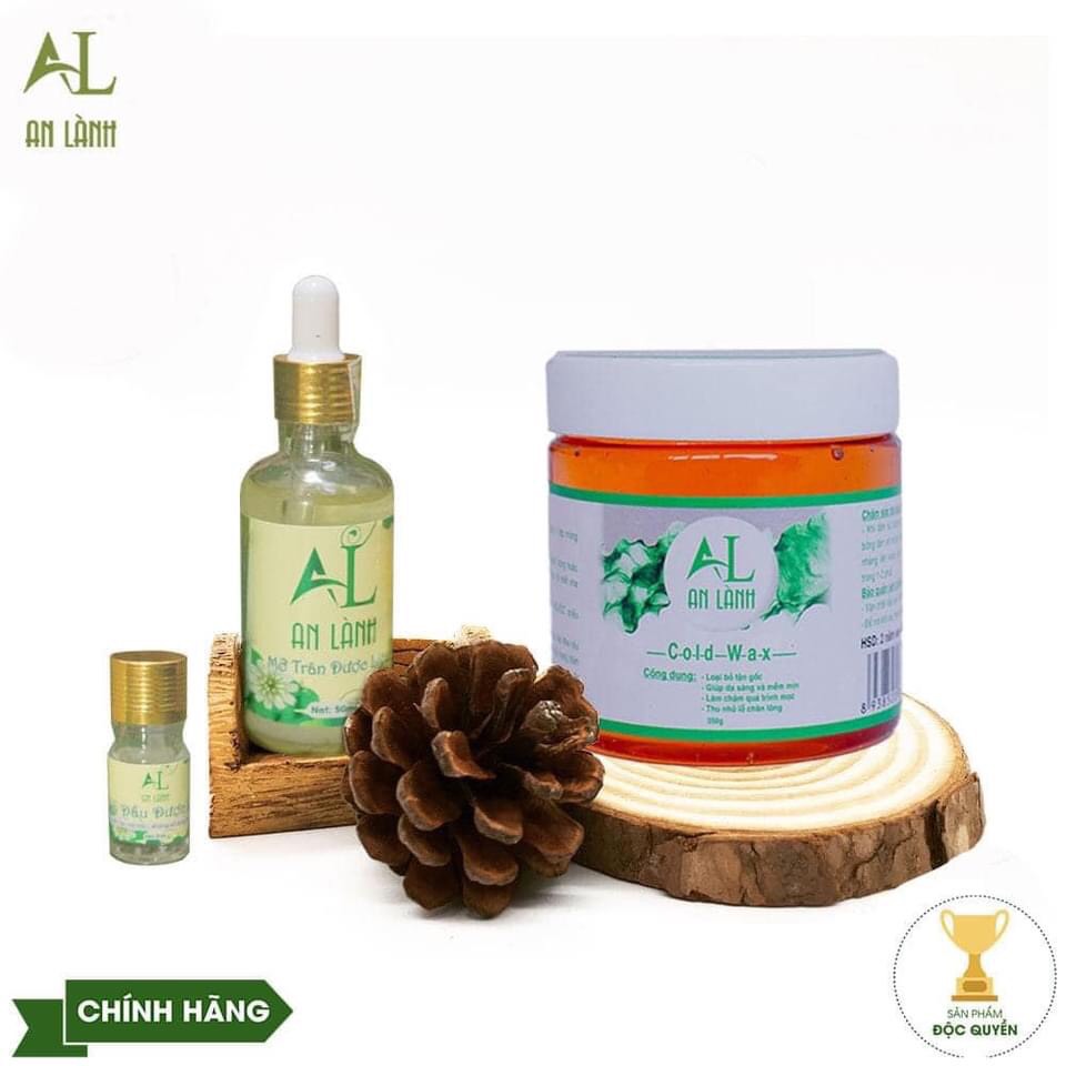 Triệt lông, tẩy lông ( Sáp wax + mỡ trăn An Lành ) Tặng que và giấy wax