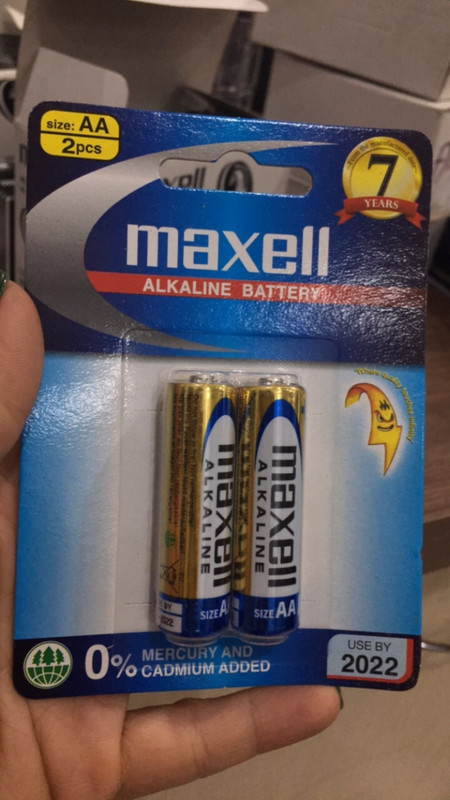 Pin AAA Maxell Alkaline LR03(GD)2B