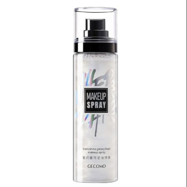 Xịt Khoáng Trang Điểm Makeup Spray, Dưỡng Da, Lâu Trôi, Giữ Ẩm Xịt cố định lớp Makeup nhũ chảy Stars shine galaxy fixed makeup spray chứa niacinamide, xịt giúp cố định lớp make up