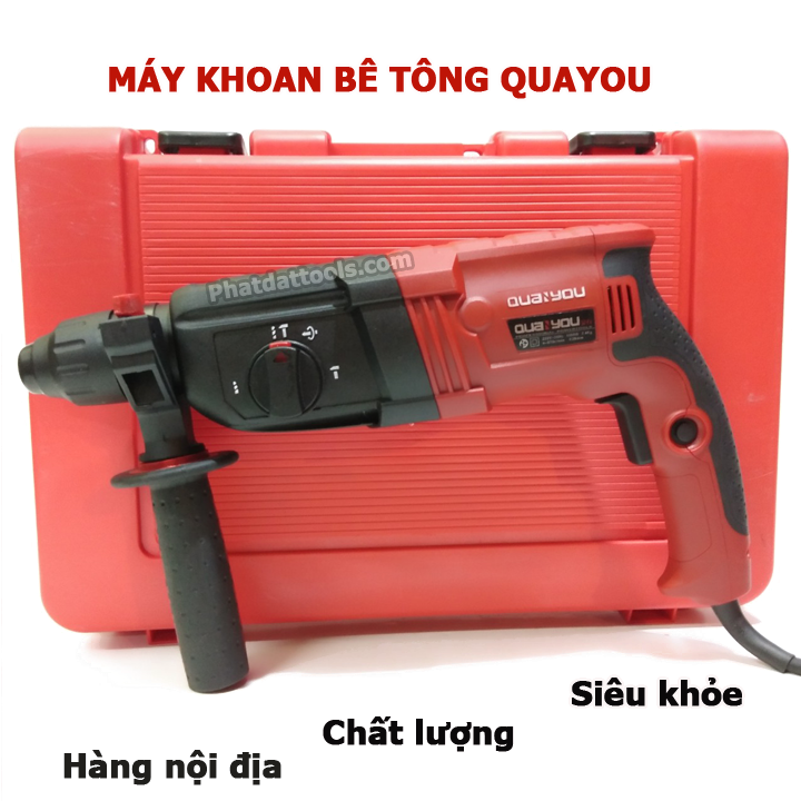 Máy khoan Betong 3 chức năng ACZ Model 2603-Tặng kèm 4 mũi khoan