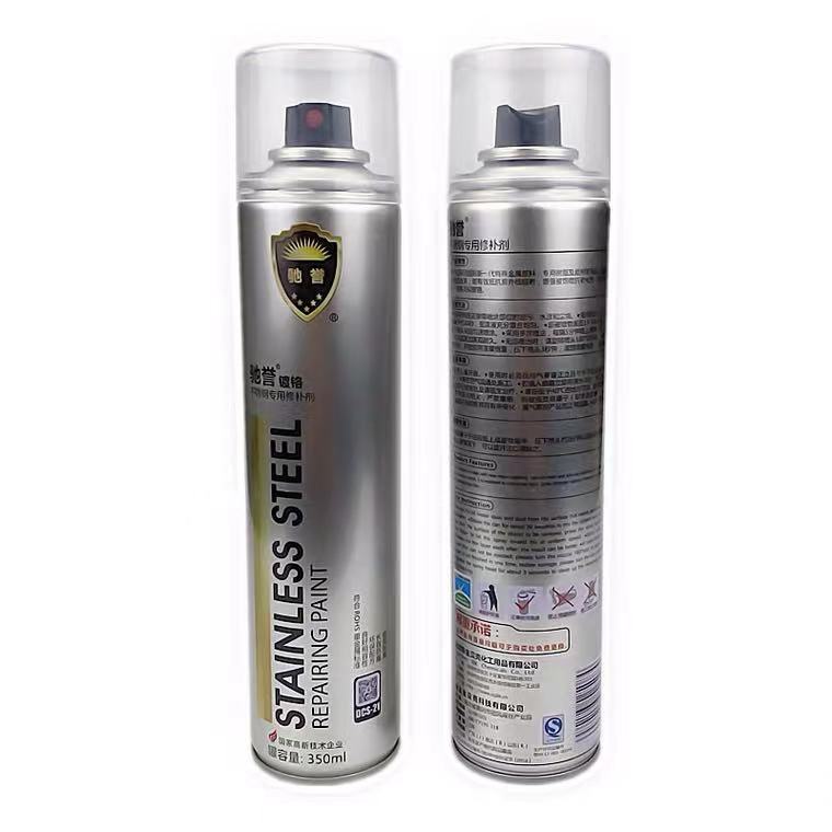 Sơn bạc mạ crom sơn xịt mạ chrome sáng bóng 350ml - chai sơn mạ siêu bóng-sơn xe