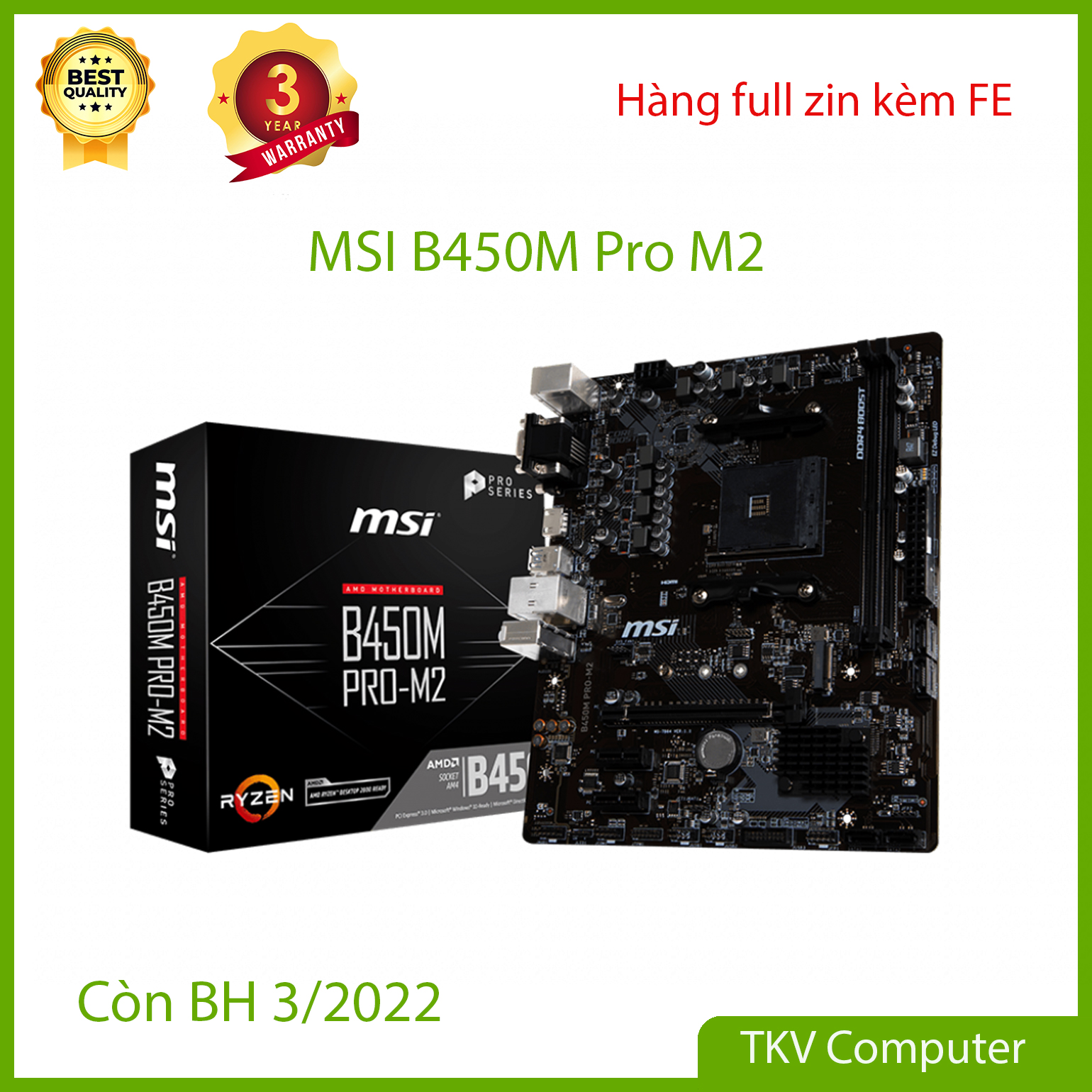 Mainboard MSI B450M Pro M2