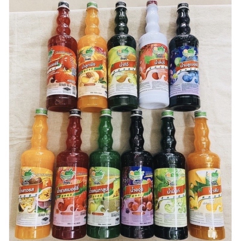 Siro trái cây Thái Lan Ding Fong 100ml