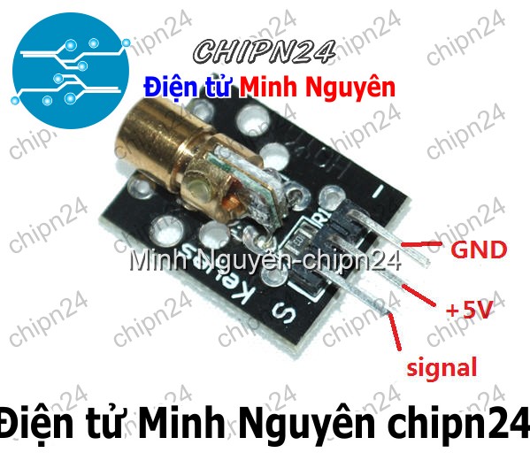 [1 cái] (E60) Module Laser 5V KY-008 KY008 (Laze) - HH002097