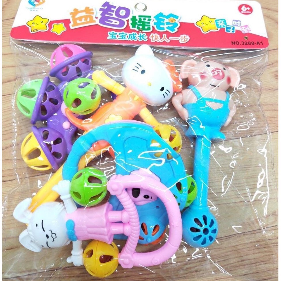 Đồ chơi lục lạc heo peppa mẫu mới cho bé