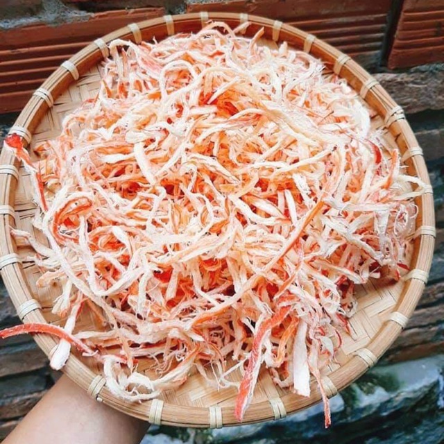 [GIAO HÀNG TOÀN QUỐC] 500gr Mực Sợi Hấp Dừa