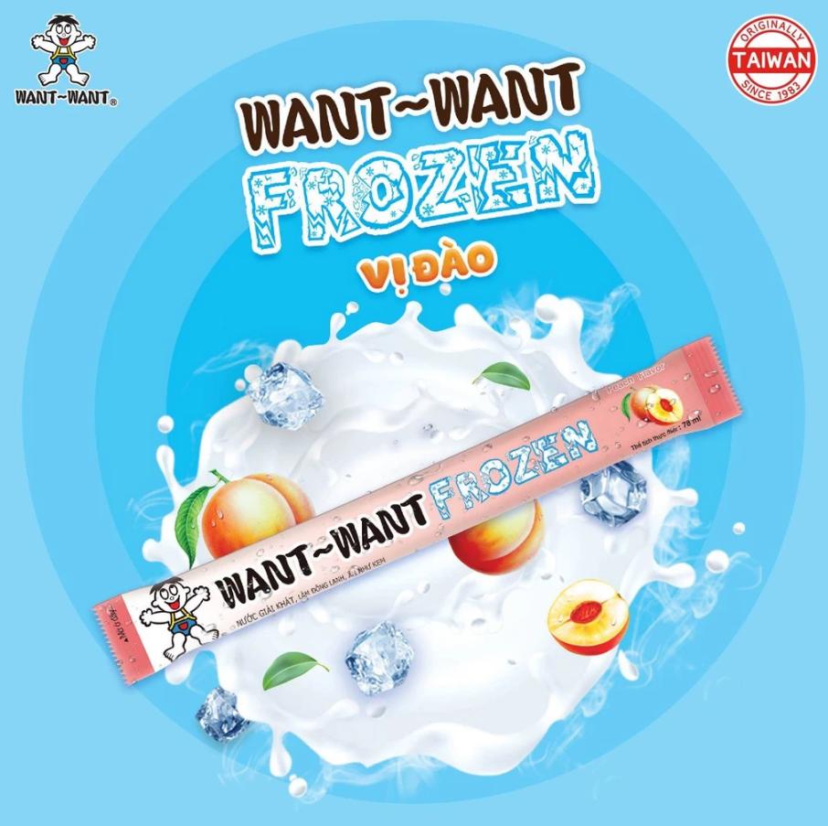 Kem Trái Cây Want Want FROZEN - Mát Lạnh Sảng Khoái