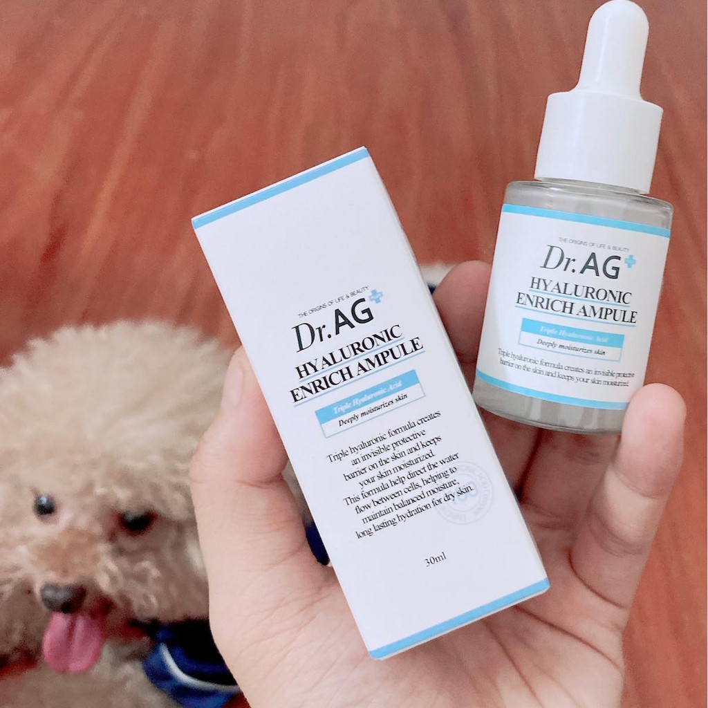 Bộ Ba Tinh Chất Dưỡng Da Lành Tính Dr.AG+