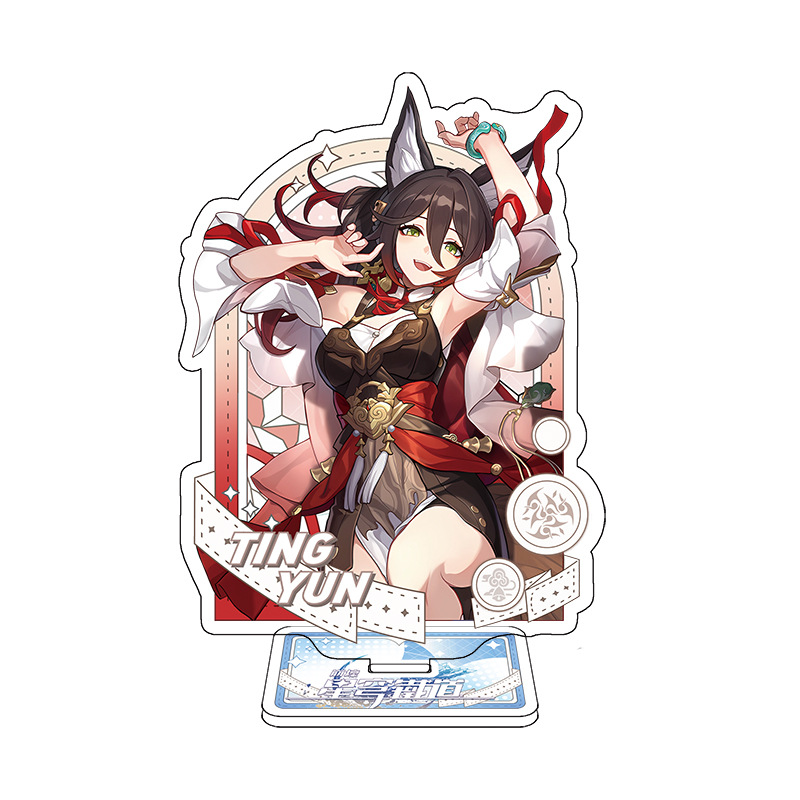 Mô hình Standee Mica game honkai star rail ( seele sói bạc jingyuan kafka luacha blade )