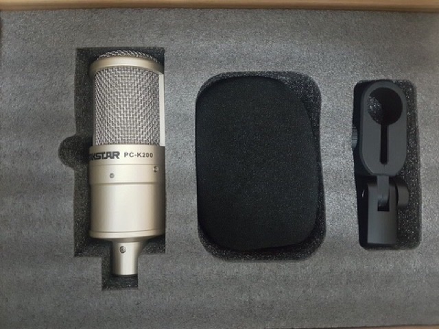 Mic thu âm TakStar PC K200 bảo hành 1 năm.