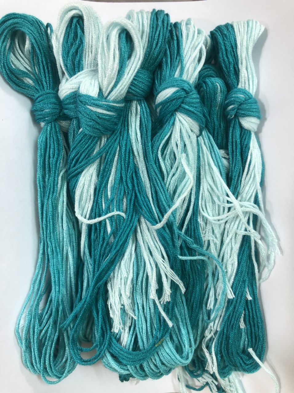 Lẻ - Combo chỉ thêu loang cotton