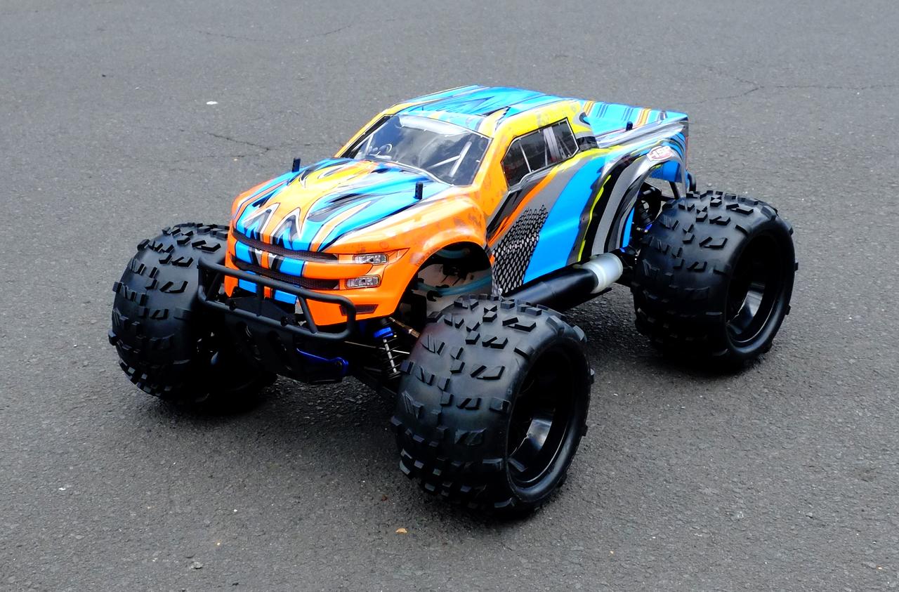 Xe điều khiển HSP Monster Truck 94972 size to chạy xăng