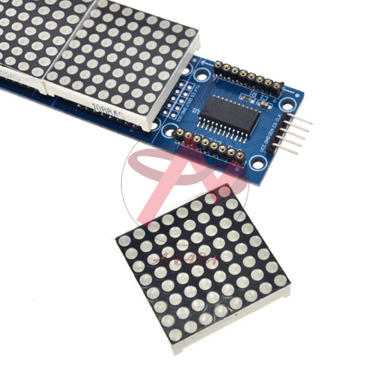 Module Điều Khiển LED Matrix - Chip 7219 V2