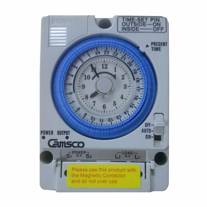 Bộ 2 Timer Camsco 24h (Rơ le thời gian 24h camsco) TB35 kèm pin
