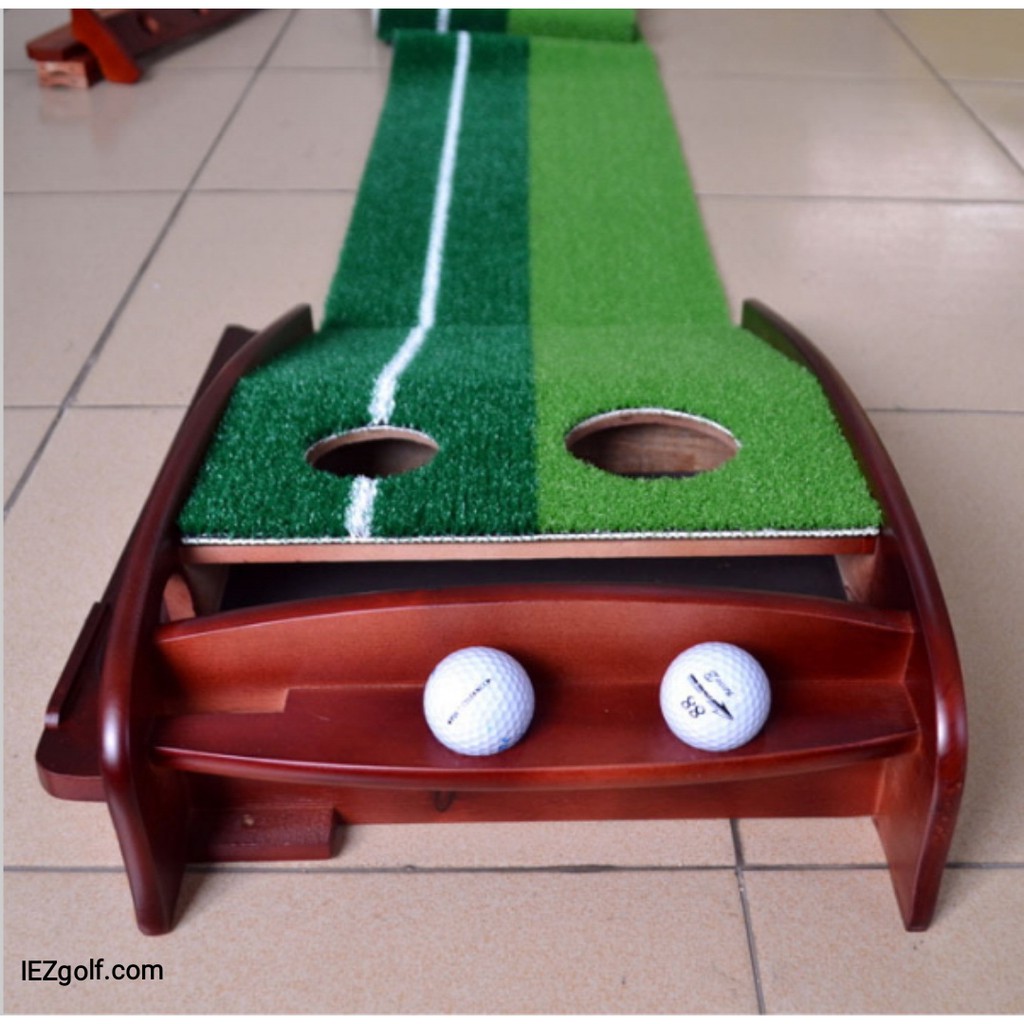 THẢM TẬP PUTTING GOLF GỖ - PGM PINE WOOD GOLF PUTTING TRAINER