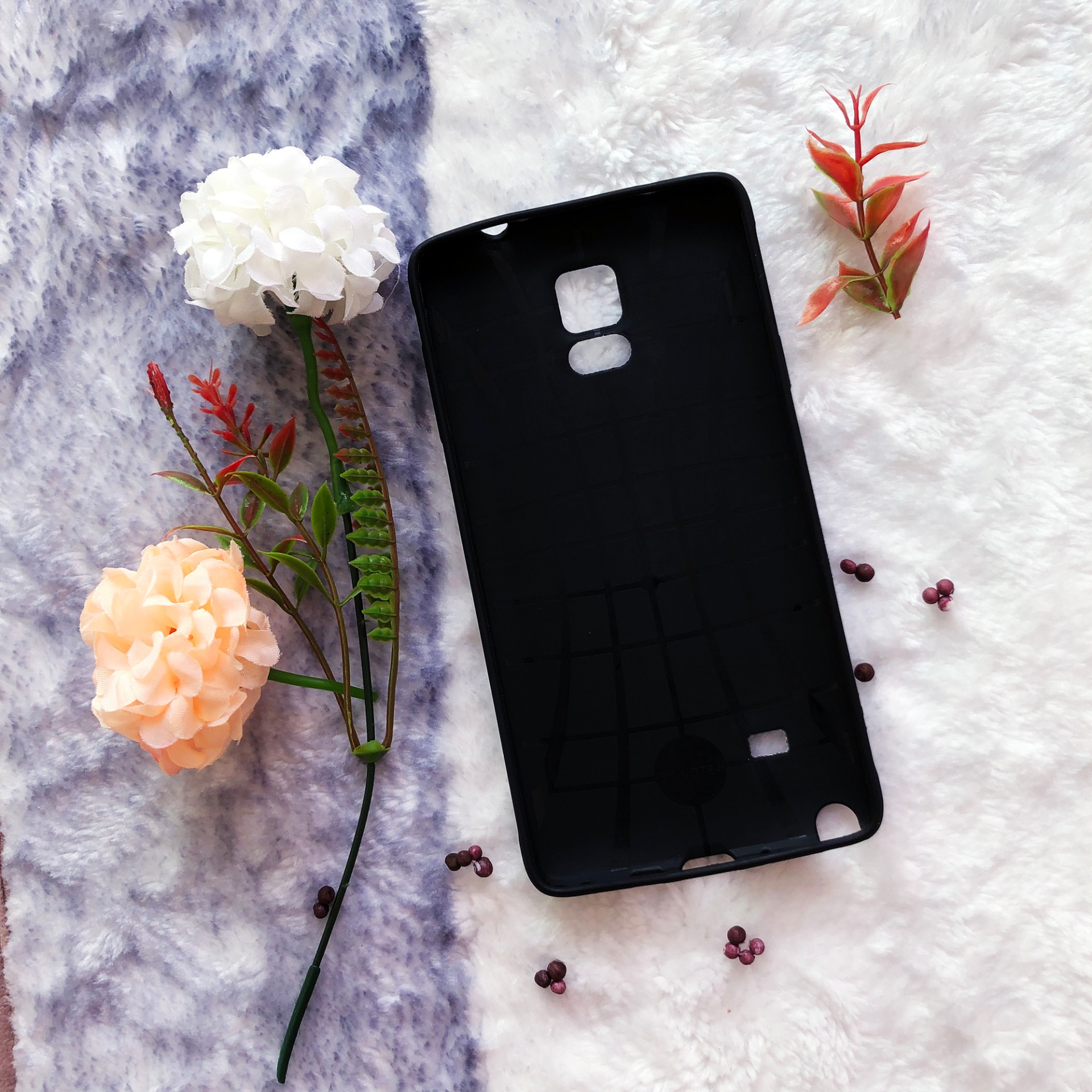 [Nhiều Mẫu] Ốp lưng dẻo Samsung Galaxy Note 4 (Thân đen - in hình siêu cute)