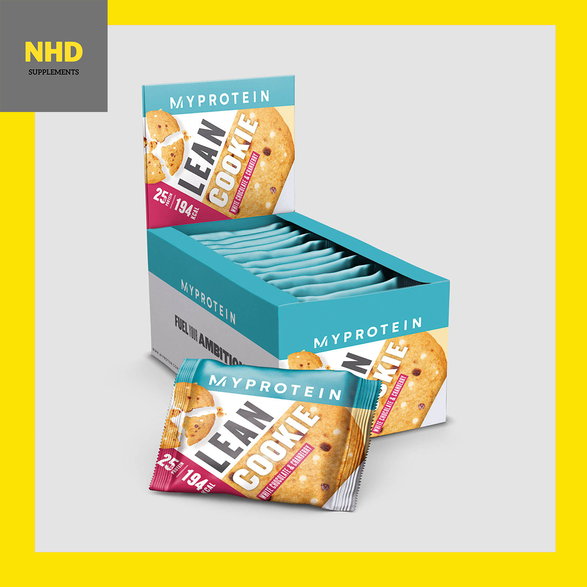 Myprotein lean cookie 50g x 12 thanh bánh protein cao cấp cực ngon hỗ trợ ăn kiêng giảm cân