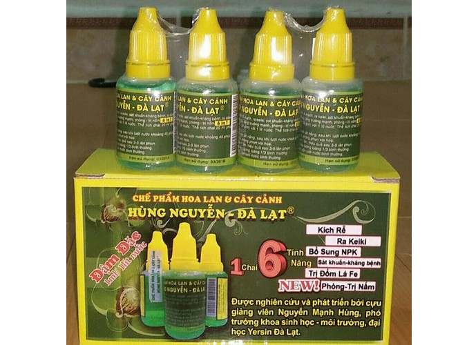 Chế Phẩm Hùng Nguyễn Cho Hoa lan 6 in 1 - ( Chai 20ml )