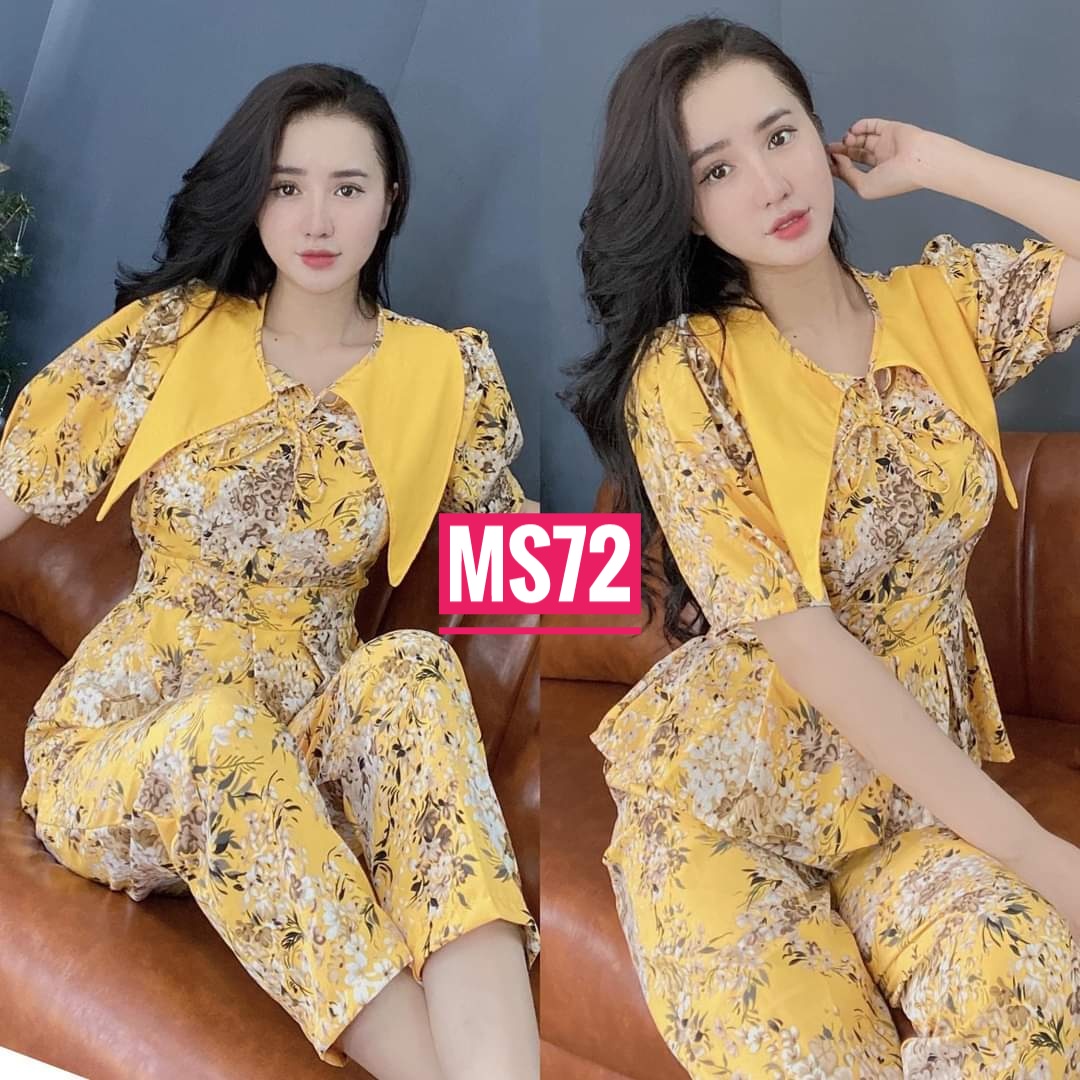 [HCM]đồ bộ mặc nhà nữ đồ bộ đùi siêu dễ thương