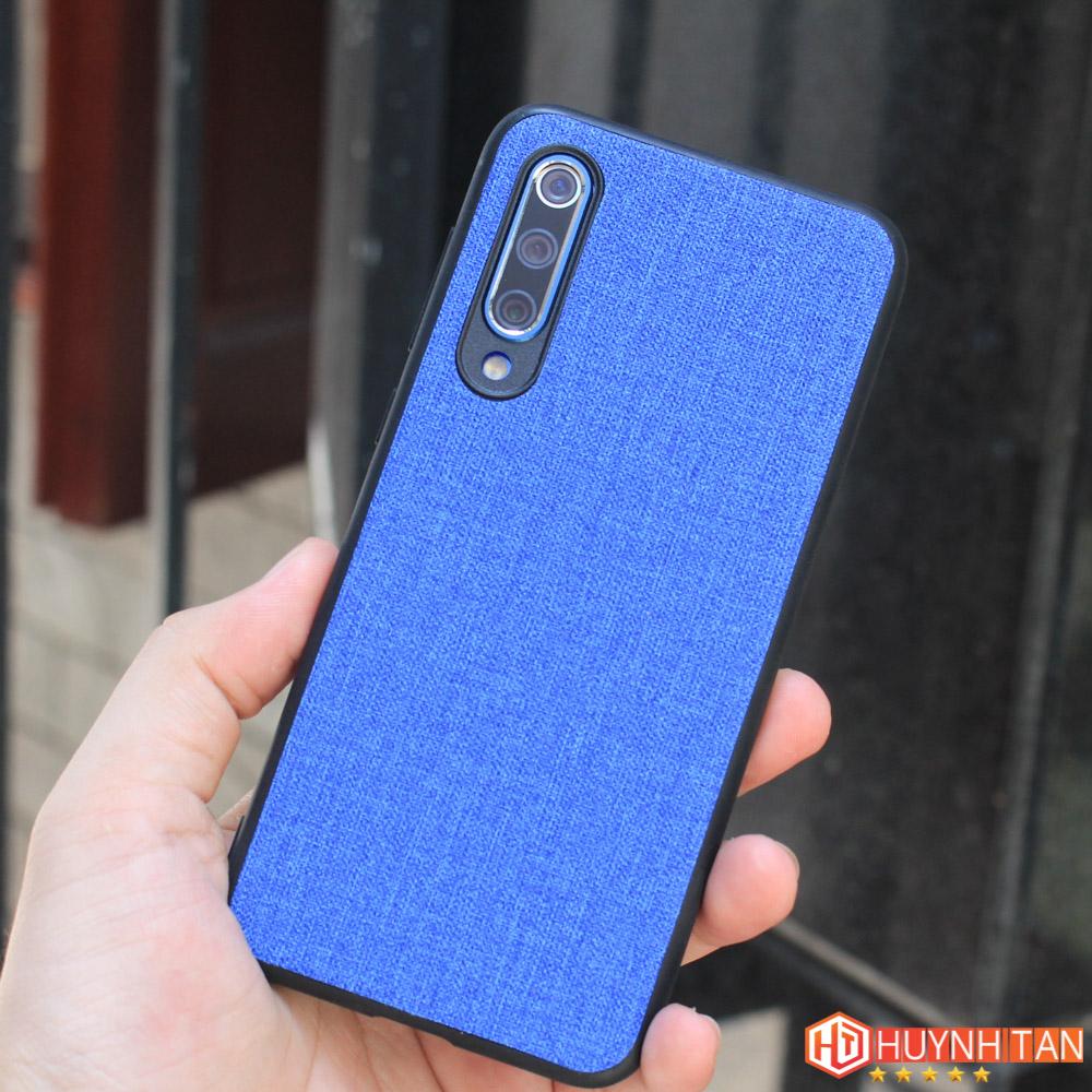 Ốp lưng Mi 9 SE vân vải jean